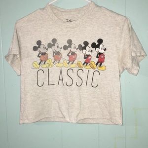 Mickey Mouse Crop Top